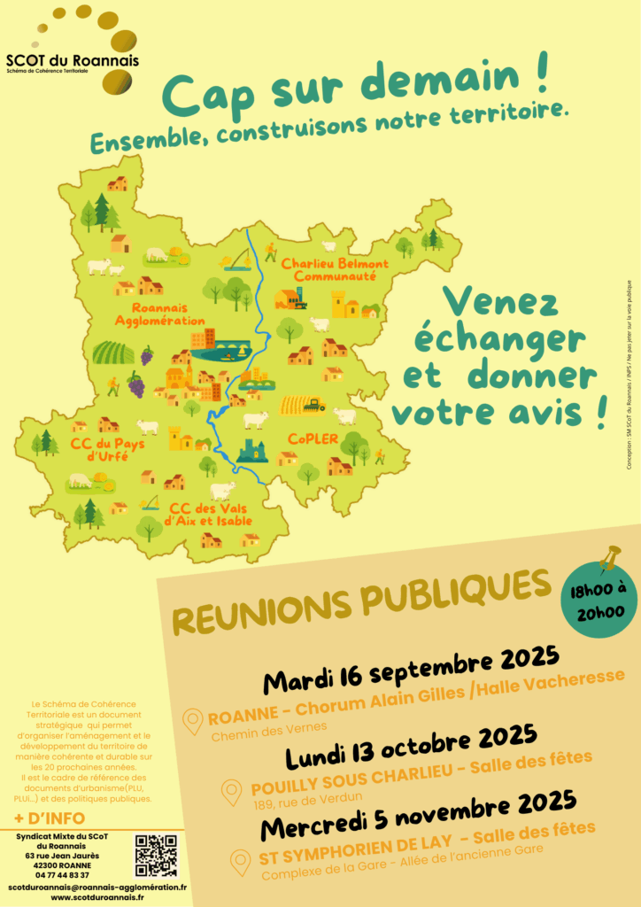 affiche réunion publique